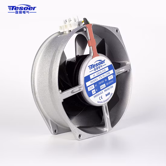 172X151X55mm Metal Impeller AC Axial Flow Cooling Fan Blowers Solar Air Conditioner (TX-5E)
