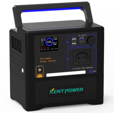 Kentpower 1300W 리튬 배터리 태양광 발전 시스템, 추가 배터리 태양광 발전 시스템
